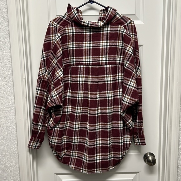 French Connection flannel top - Picture 3 of 3